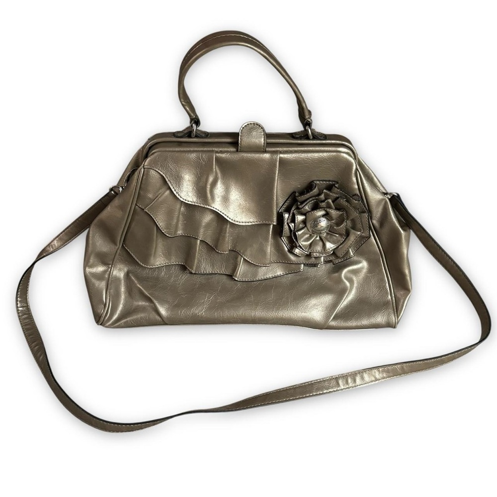 Y2k Nicole Metallic Chunky Bag